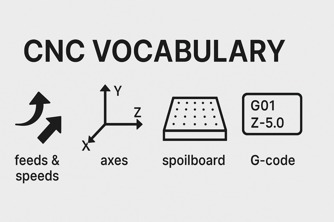 Must-Know Vocabulary and Concepts for CNC Routers (Beginner’s Guide)