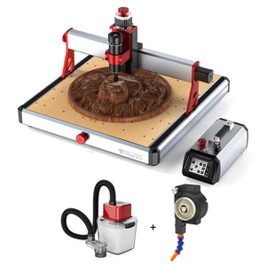Twotrees TTC450 Ultra CNC Router Machine + Vaccum Cleaner M1 + Cooling Kit
