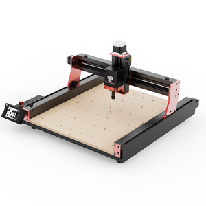 Twotrees TTC450 PRO CNC Router Machine + 500W Spindle + Vacuum Cleaner M1 + End Mills