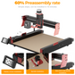 Twotrees TTC450 PRO CNC Router Machine + 500W Spindle + 4th Axis