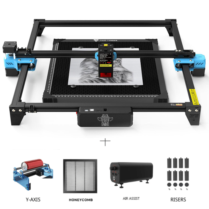 Twotrees TTS-20 Pro 20W Laser Engraver Machine - TwoTrees Official Shop