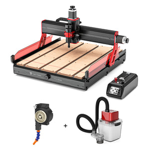 Twotrees TTC6050 CNC Router Machine + Cooling Kit + Vacuum Cleaner M1