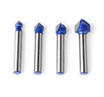Twotrees V-groove cutter 90° 6 mm set of 4 - TwoTrees Official Shop