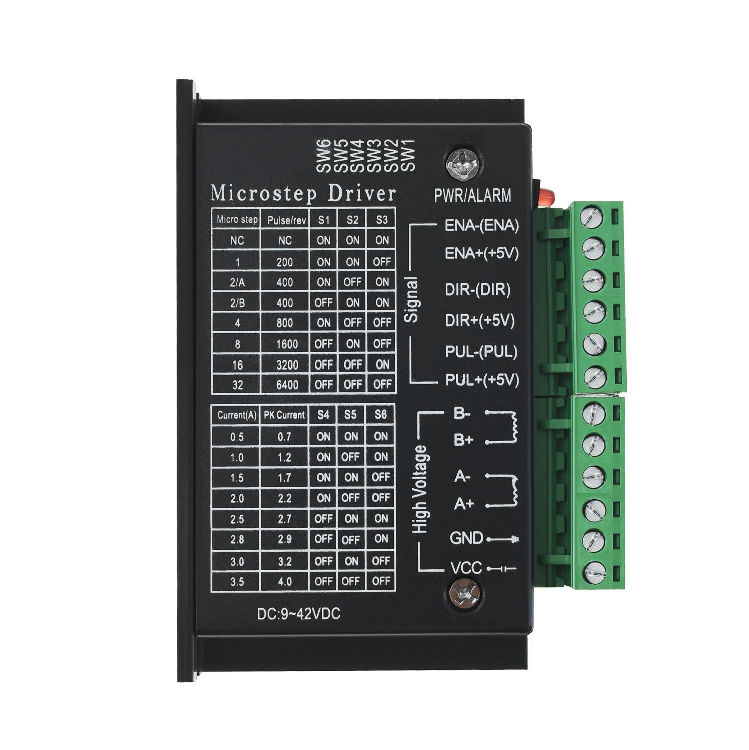 Twotrees TB6600 Stepper Motor Driver Nema 23 Nema17 4A DC9-42V for NEMA23 Motor Router Controller for 3D Printer CNC Engraving Machine - TwoTrees Official Shop