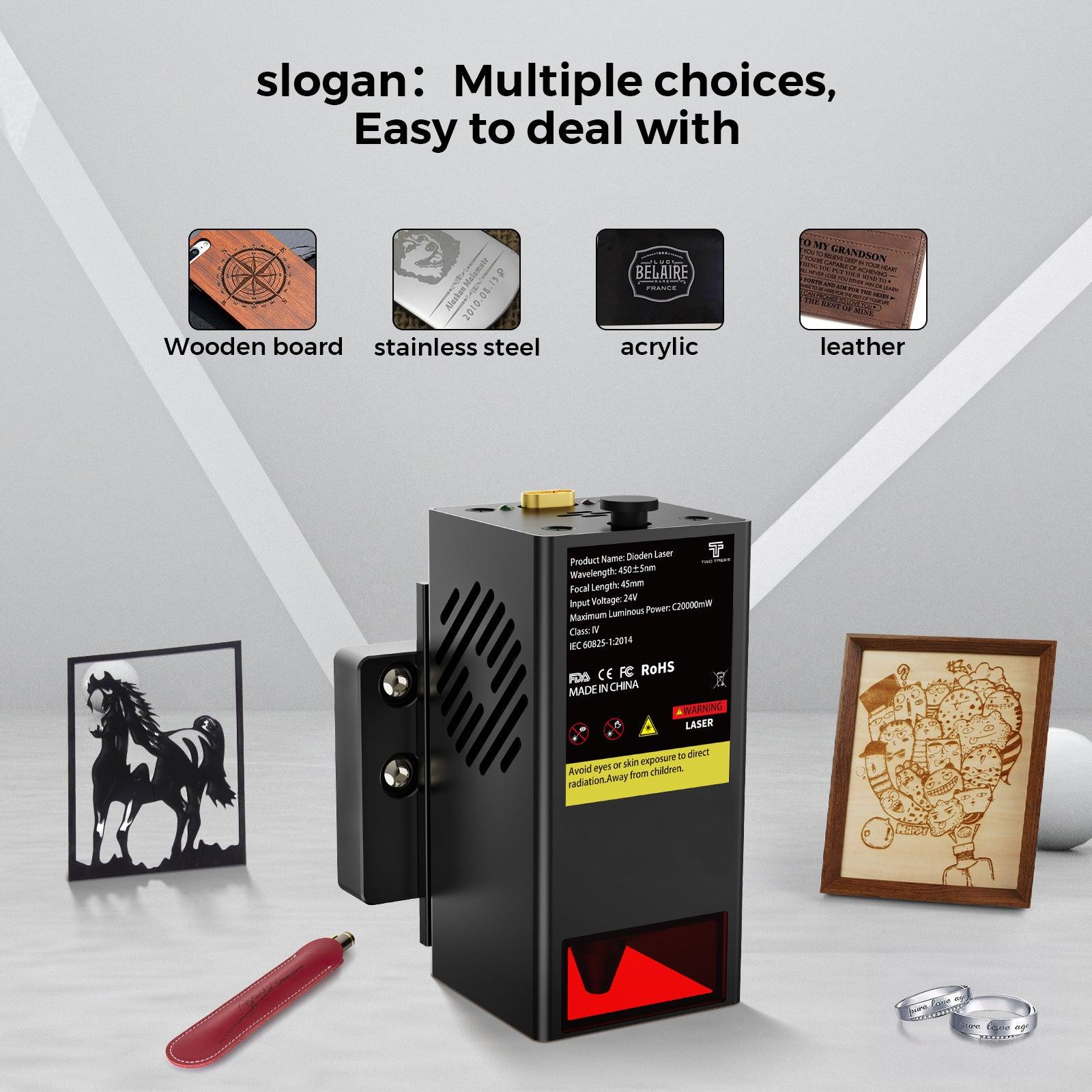 Twotrees TC20 laser module for TTC-450 PRO/TTC6050 - TwoTrees Store