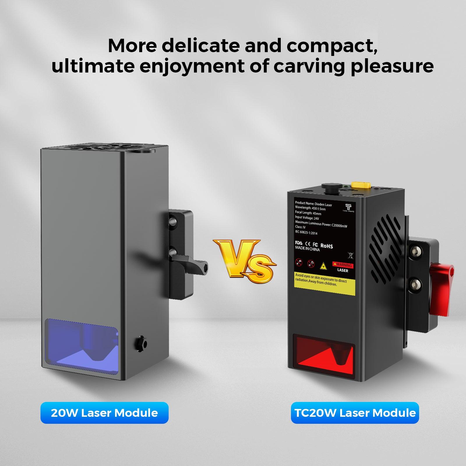 Twotrees TC20 laser module for TTC-450 PRO/TTC6050 - TwoTrees Store