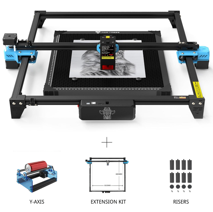 Twotrees TTS-20 Pro 20W Laser Engraver Machine - TwoTrees Official Shop